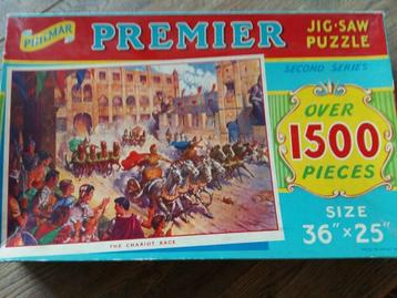 Philmar Vintage puzzel, de Chariot Race (en evt. Cleopatra) beschikbaar voor biedingen