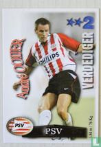 Spelerskaart PSV - André Ooijer 2003, Verzamelen, Ophalen of Verzenden, Zo goed als nieuw, PSV, Spelerskaart