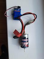 Traxxas titan 12t (rustler) brushed motor met waterproof esc, Elektro, RTR (Ready to Run), Ophalen of Verzenden, Onderdeel