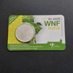 5 euro in coincard Het WNF vijfje UNC, Ophalen of Verzenden, Koningin Beatrix, Euro's