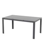 Tuintafel Hartman Palermo met glasplaat, Ophalen, Zo goed als nieuw, Rechthoekig, Kunststof