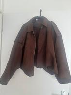 Suede jas zara look a like maat s, Kleding | Heren, Ophalen of Verzenden, Zo goed als nieuw, Bruin