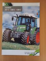 Folder Fendt Farmer 307 Ci, 308 Ci en 309 Ci, Ophalen of Verzenden, Gelezen, Tractor en Landbouw