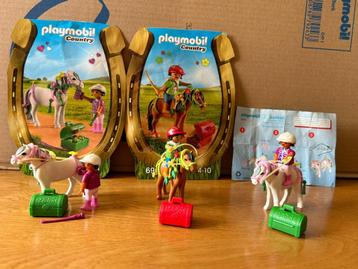 Playmobil Country paarden 6968 en 6969 (2x)   beschikbaar voor biedingen
