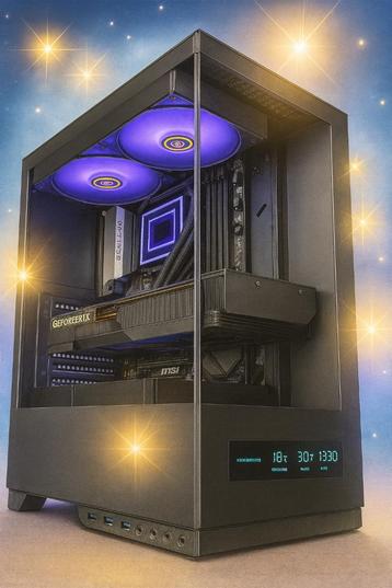 Game Allrounder Pc +Waterkoeling+ 32Gb +2x M2 SSD +Garantie beschikbaar voor biedingen