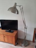 RVS Hippe Industriële lamp!, Huis en Inrichting, Lampen | Vloerlampen, Ophalen, Zo goed als nieuw