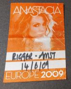 Anastacia BACKSTAGE PASS - 2009 - Origineel, Gebruikt, Verzenden, Gebruiksvoorwerp