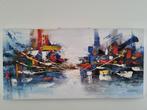 Abstract olieverf schilderij op canvas, Ophalen