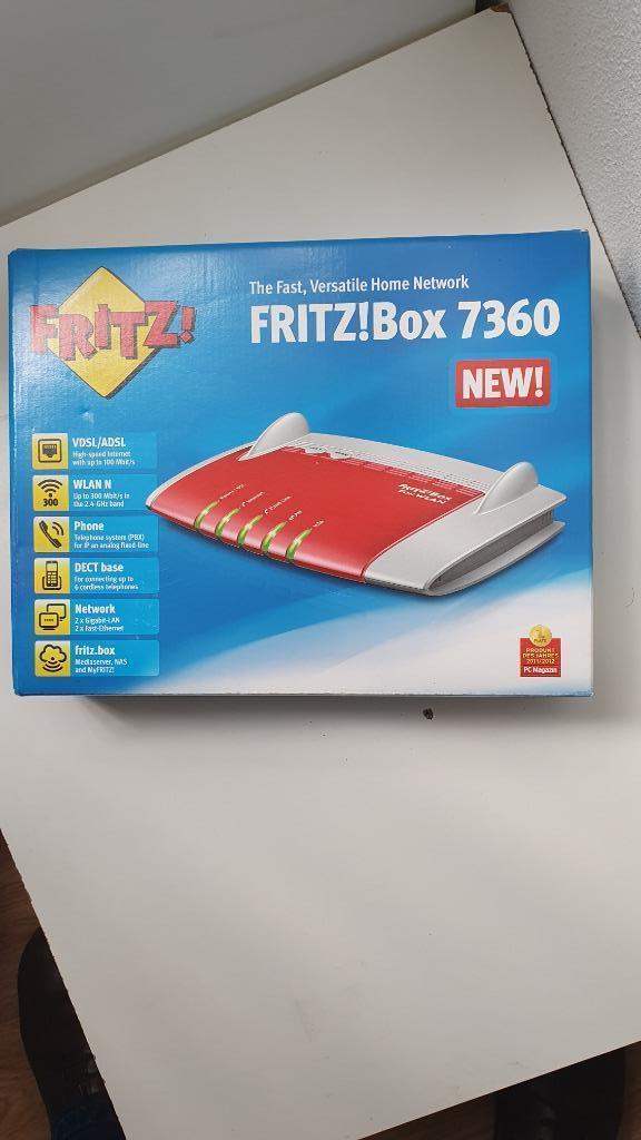 FritzBox, Computers en Software, Accesspoints, Zo goed als nieuw, Ophalen of Verzenden
