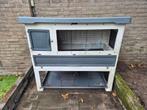 Ferplast Konijnenhok Grand Lodge 140 Plus Buitenverblijf, Ophalen, 110 cm of meer, Zo goed als nieuw, Hamster
