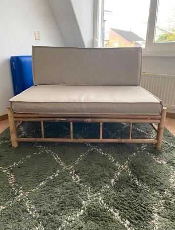 Bamboe Palletbank – 120x80x74 cm beschikbaar voor biedingen
