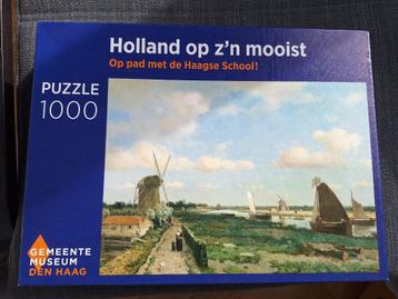 Puzzel 1000 stukjes Holland op z’n mooist beschikbaar voor biedingen