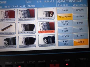 Ketron SD 7 keyboard als nieuw met Adjamsonic  beschikbaar voor biedingen
