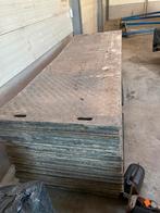 Kunststof rijplaten. Te huur 3 meter lang en 1 meter breed, Doe-het-zelf en Verbouw, Platen en Panelen, Ophalen, Zo goed als nieuw