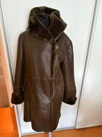 Dames winter jas, Freda, Bruin, Maat 42/44 (L), Ophalen of Verzenden