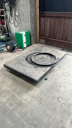 Stalen werk blad met een draaikrans, Doe-het-zelf en Verbouw, Ophalen