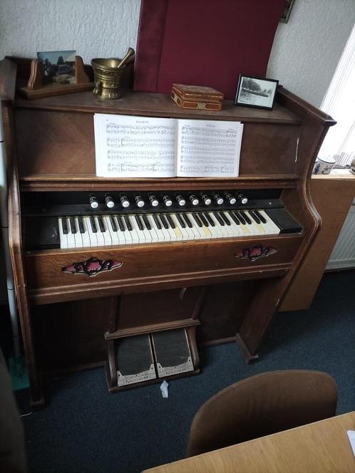 Mannborg orgel, Muziek en Instrumenten, Orgels, Gebruikt, Harmonium, Ophalen