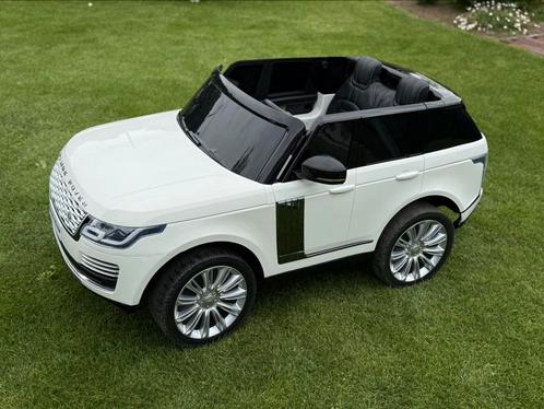 Elektrische kinderauto Range Rover 12V 2 Persoons kinderauto, Kinderen en Baby's, Speelgoed | Buiten | Accuvoertuigen, Zo goed als nieuw