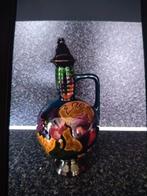 Kruikje op schotel / Gouds Plateel., Antiek en Kunst, Ophalen of Verzenden