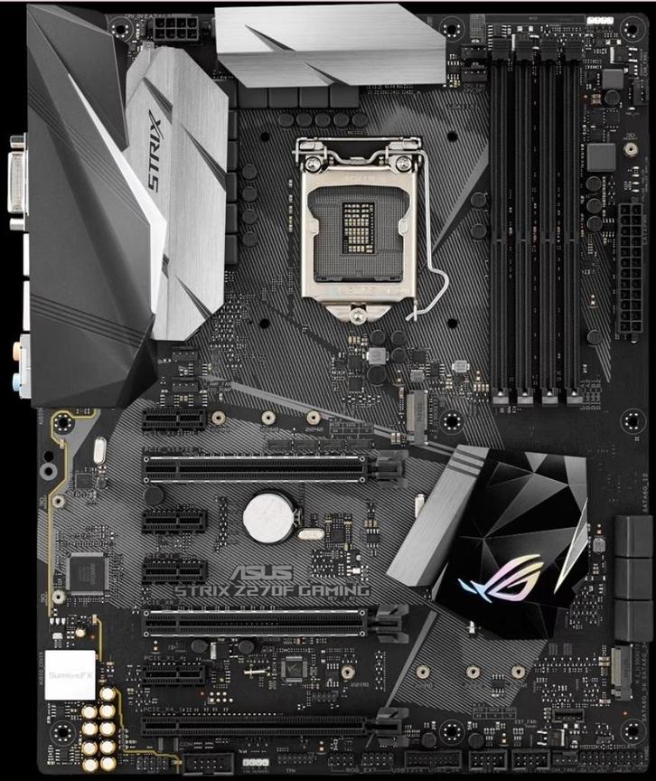 ASUS ROG Strix Z270F Gaming socket 1151, Computers en Software, Moederborden, Gebruikt, DDR4, Verzenden
