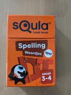 Squla spelling-woordjes-spel, Een of twee spelers, Ophalen, Zo goed als nieuw