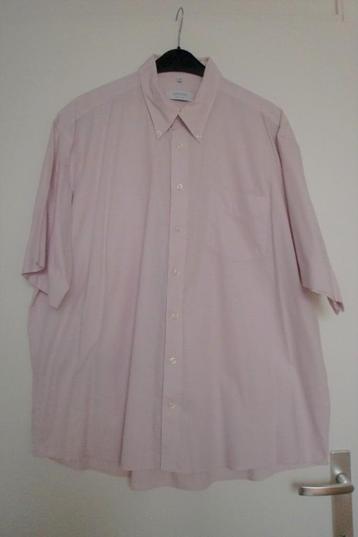 Prachtig overhemd met korte mouw Canda kleur licht roze. beschikbaar voor biedingen