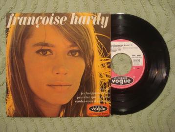 Françoise Hardy 7" Vinyl EP: ‘Je changerais d’avis’ (Fr) beschikbaar voor biedingen