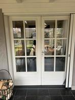 Tuindeuren/ openslaande deuren 1660x 2015, Ophalen, Gebruikt, 200 tot 215 cm, Glas