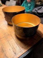 PTMD Elora Gold ijzeren plantenbak, Ophalen of Verzenden, Nieuw, Rond