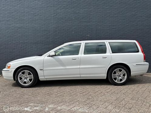 Volvo V70 2.5T Geartronic - Volvo dealer onderh. - Ice White, Auto's, Volvo, Bedrijf, Te koop, V70, ABS, Airbags, Airconditioning