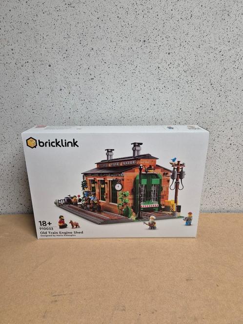 Lego Bricklink 910033 Old Train Engine Shed (MISB), Kinderen en Baby's, Speelgoed | Duplo en Lego, Nieuw, Lego, Complete set, Ophalen of Verzenden