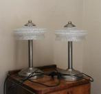 Twee  tafellampen - Art Deco / Vintage, Huis en Inrichting, Lampen | Tafellampen, Minder dan 50 cm, Art deco, Zo goed als nieuw