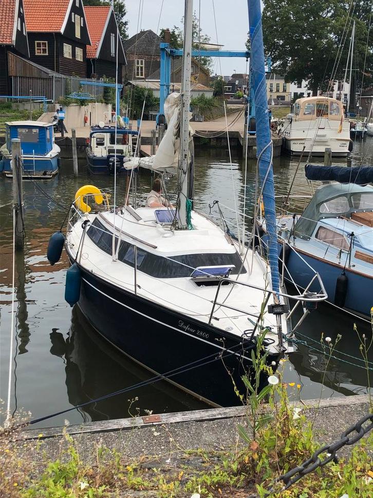 Te Koop Dufour 2800  - comfortabele Zeilboot (1978), Watersport en Boten, Zeilen en Zeiltoebehoren, Gebruikt, Genua of Fok, 15 tot 30 m²