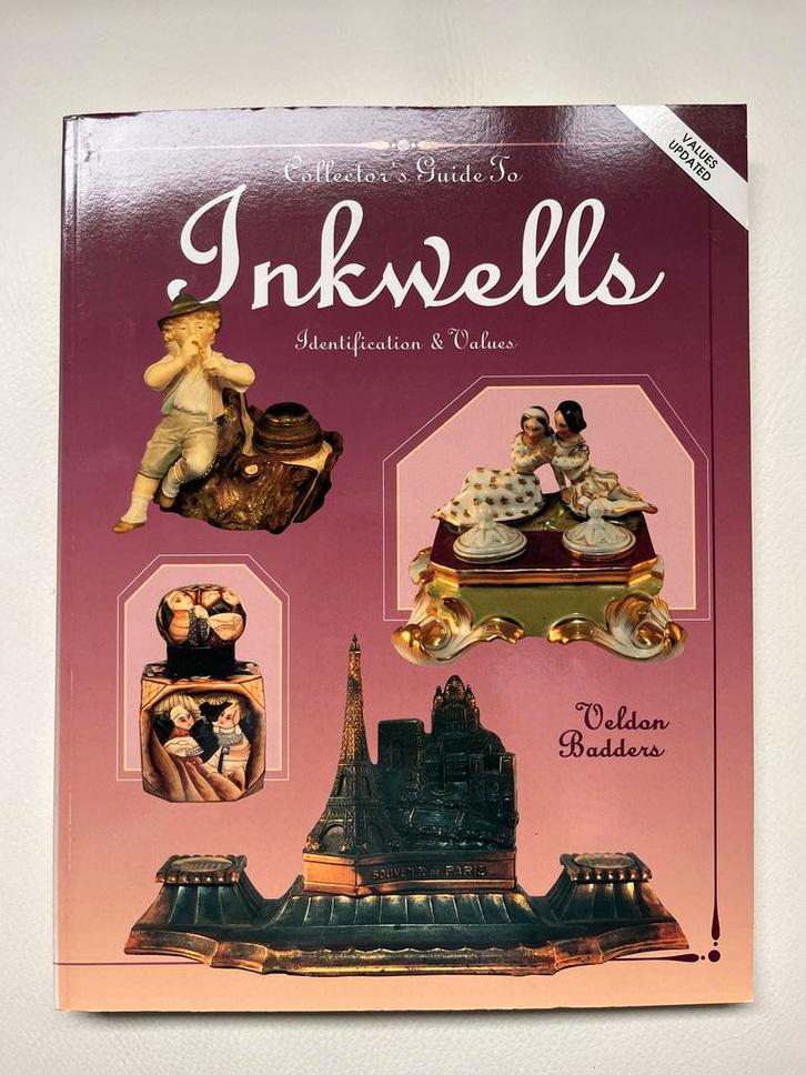 Boek over Inktstellen en Inktpotjes, Antiek en Kunst, Antiek | Kantoor en Zakelijk, Ophalen of Verzenden