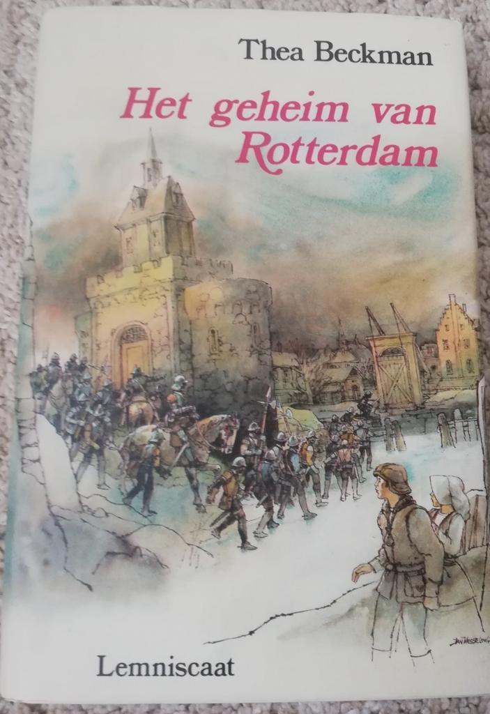 Thea Beckman - Het geheim van Rotterdam, Boeken, Kinderboeken | Jeugd | onder 10 jaar, Zo goed als nieuw, Ophalen