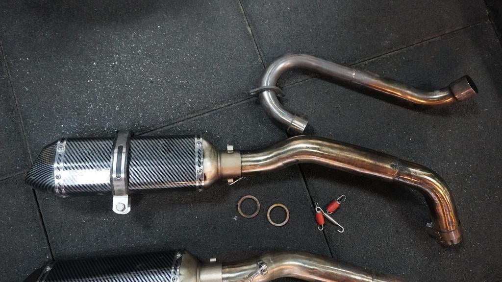 Yamaha Raptor 700 Dubbele Uitlaat - Beschadigd, Motoren, Verzenden, Gebruikt