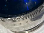 Zilveren Serra Roma  schaaltje met blauw glas, Ophalen of Verzenden, Zilver