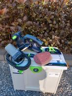 Festool ES ETS 125 plus schuurmachine, Doe-het-zelf en Verbouw, Gereedschap | Schuurmachines, Ophalen of Verzenden, Zo goed als nieuw