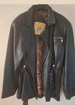 Donkerbruin leren damesjas Vera Pelle, Kleding | Dames, Jassen | Zomer, Bruin, Maat 42/44 (L), Ophalen of Verzenden, Zo goed als nieuw