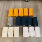 Macramé  | Hearts Xxl | 100m per rol | 3mm | Triple Twist, Ophalen of Verzenden, Nieuw, Materiaal