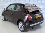 Fiat 500 C 0.9 TwinAir Lounge Cabriolet Facelift 132.000km (, Auto's, Metallic lak, 86 pk, Gebruikt, Euro 6