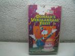 vhs 203a donald's verjaardags feest ned gespr, Cd's en Dvd's, VHS | Kinderen en Jeugd, Alle leeftijden, Ophalen of Verzenden, Gebruikt