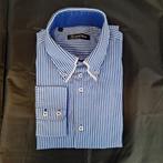 Heren overhemd lange mouw, shirt, Claude Vigo, XL, Ophalen of Verzenden, Gedragen, Claude Vigo, Halswijdte 43/44 (XL)