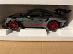 Porsche 992 GT3 RS grijs Norev 1:18 nieuw, Ophalen of Verzenden, Nieuw, Auto, Norev