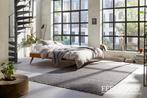 Vloerkleed / Karpet Brinker Burano Anthracite 200x300cm, Handgeweven, Ophalen of Verzenden, 200 cm of meer, Grijs