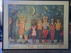 Rizzi "The Girls" Reproductie, Ingelijst, 1989, Antiek en Kunst, Kunst | Litho's en Zeefdrukken, Ophalen