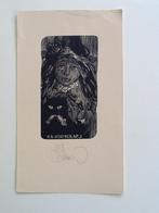 Exlibris / Alice / K. Kalinovich, Antiek en Kunst, Verzenden