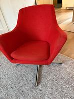 draaiende kuipstoel, Huis en Inrichting, Stoelen, Ophalen, Gebruikt, Overige kleuren, Gemakkelijk zittend kuipstoeltje, modern