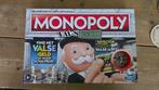 Monopoly vals geld editie, twee keer gespeeld, Een of twee spelers, Ophalen of Verzenden, Zo goed als nieuw, Hasbro