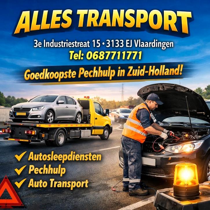 🚗  Auto Pechhulp Auto Sleep Dienst Auto Transport, Diensten en Vakmensen, Verhuur | Auto en Motor, Aanhangwagen, Limousine, Personenauto